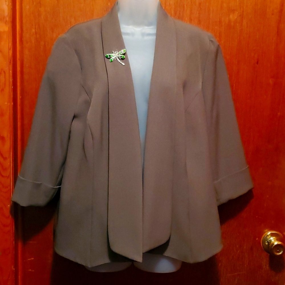 Jones New York blazer type red jacket